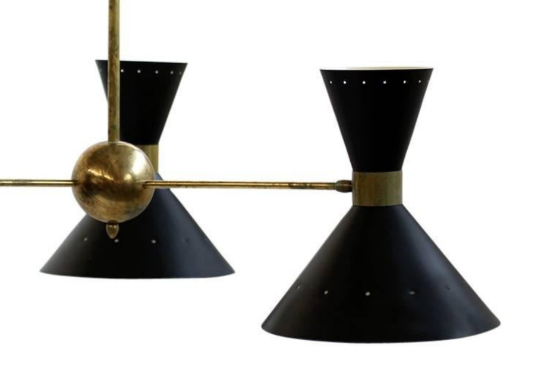 Italian chandelier butterfly black