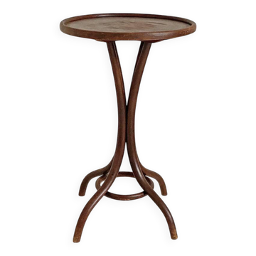 Vintage 50's curved leg side table
