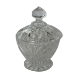 Candy dish in cut crystal
