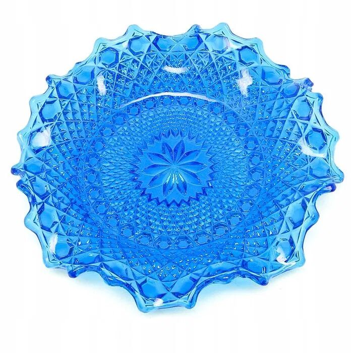 H4O Huta Ząbkowice Blue Platter