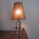 Metal and rope lamp 1950