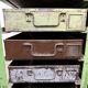 Vintage industrial iron chest of drawers, 1950s