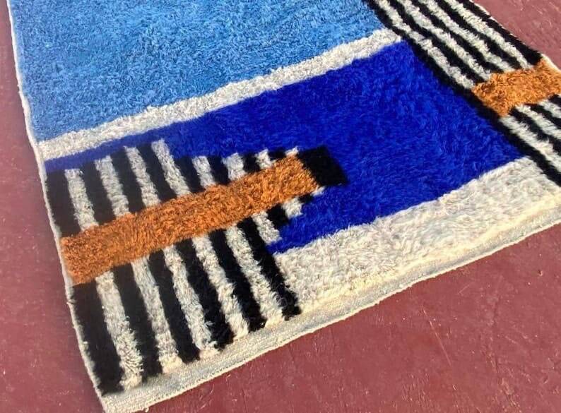 Tapis beni ouraine sur mesure traditionnelle 2,5/3,5 m