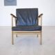 Danish mid-century teak & oak armchair, 1950s