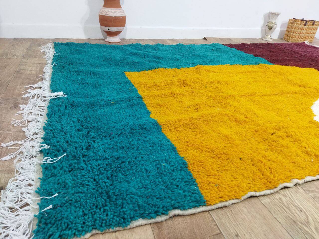 Handmade Moroccan Berber Rug 295 X 197 CM