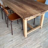 Set of 4 vintage school chairs