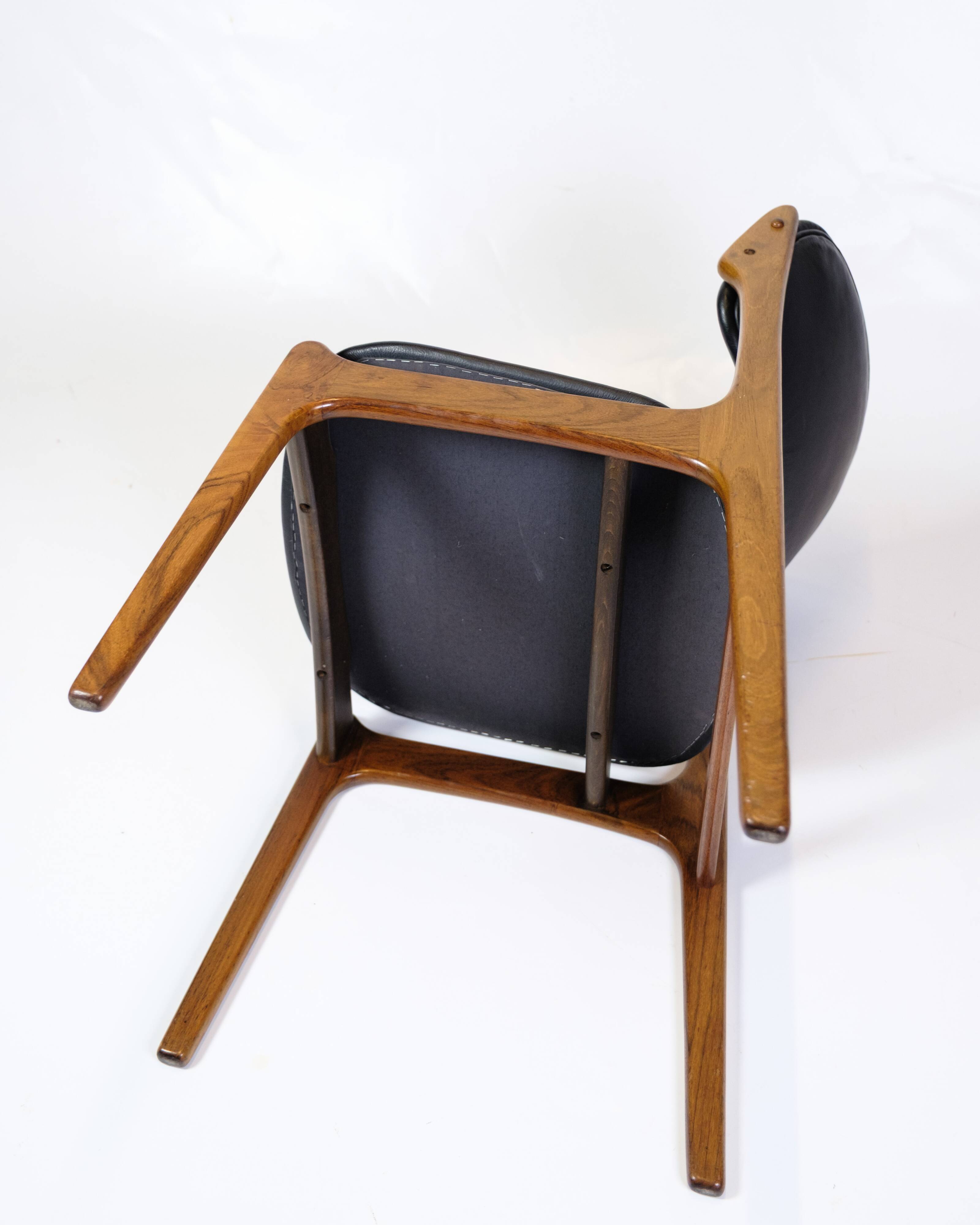 Set Of Four Dining Chairs Model OD 49 In Rosewood By Erik Buch From 1950s