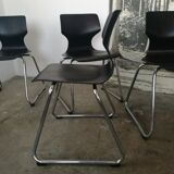 Set 4 Pagholz chairs edited by Flototto
