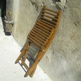 Chaise enfant ancienne pliable