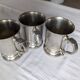 Pewter jug and cups set