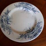 Assiette Luneville de 1875