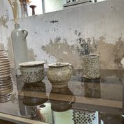 Stoneware herbal tea cup set La Hulotte Caylus