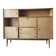 1960s secretary buffet on tapered legs