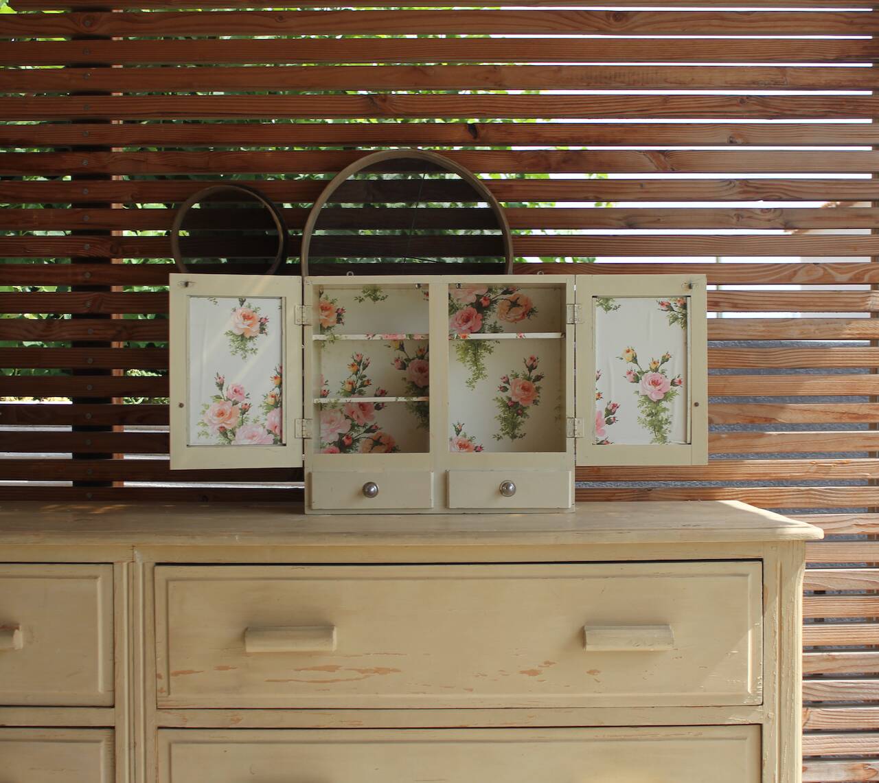 Old pharmacy cabinet