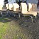 Set of 12 Strafor conference chairs, 70s
