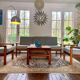 Danish teak three-seater sofa – 1960s