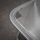 "Tamara" perforated metal folding chair by Arrben Italy (1980s)
