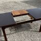 Table scandinave en teck extensible