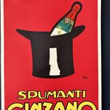 Cinzano advertising poster