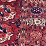 Ancient carpet Bukhara tekke 234x310
