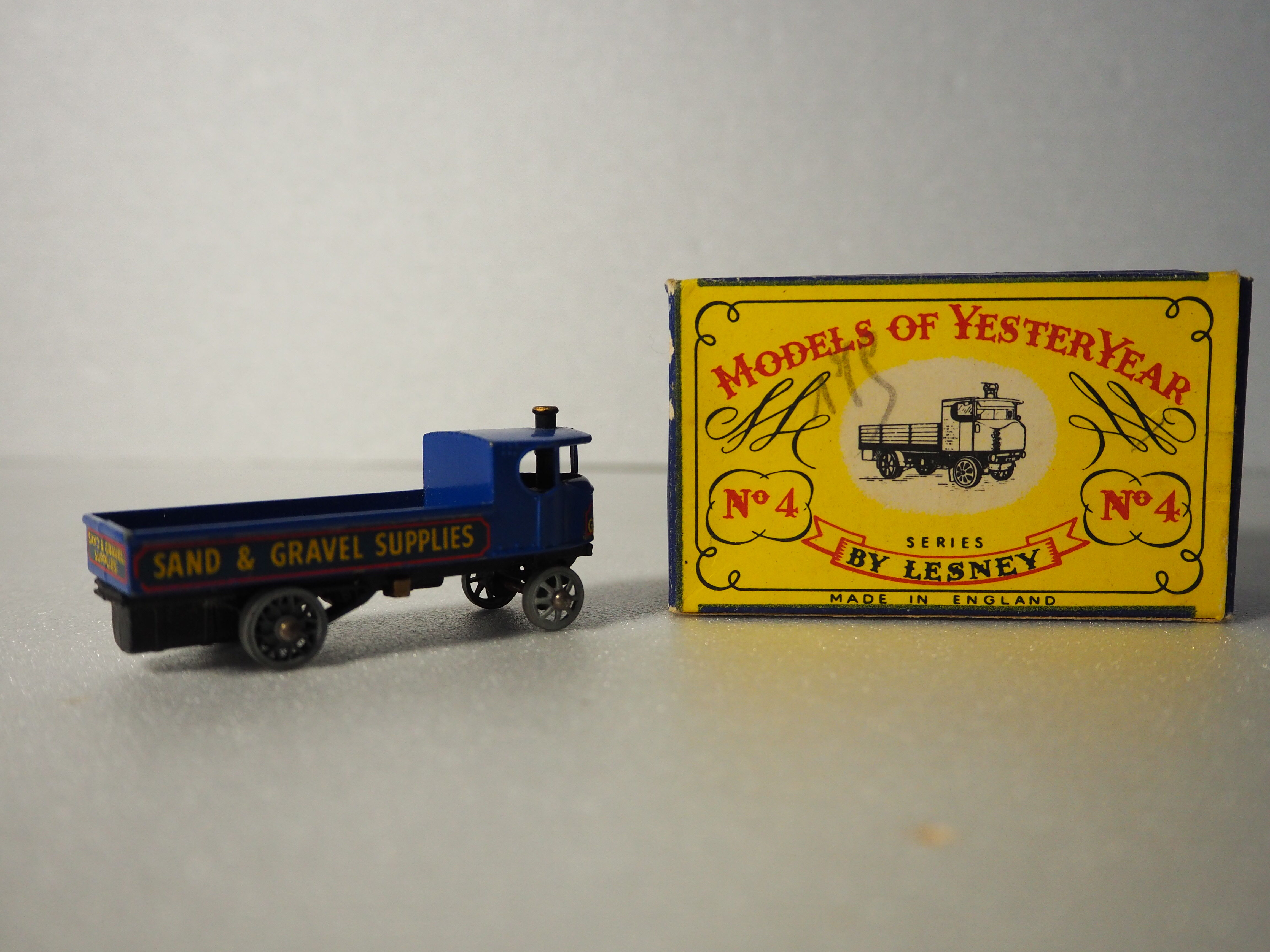 マッチボックス　No4 センチネルスチームワゴン マッチボックス No4 センチネルスチームワゴン マッチボックス No4