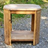 Old French oak side table