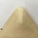 Mid-Century Minimalist Triangular Ceiling Lamp in Fibreglass, 1960s