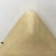 Mid-Century Minimalist Triangular Ceiling Lamp in Fibreglass, 1960s