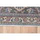 1970s Vintage Persian Handmade Wool Pink Area Rug 292x387