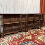 Enfilade 6 portes en acajou d'origine indienne des années 1950