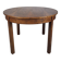 Table ronde extensible Art déco des années 1950, rénovée