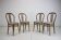 Ensemble de quatre chaises de salle à manger par TON, 1994