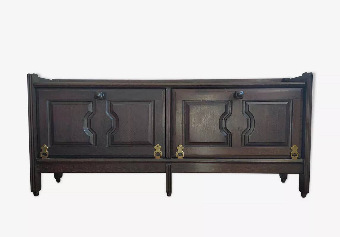Enfilade Guillerme and Chambron in stained oak