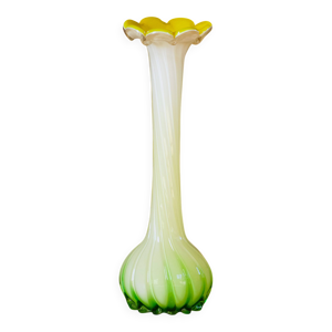 Vase en verre soufflé - fleur