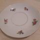 Breakfast set in white porcelain with floral decoration, 1930s.