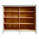 Large antique school wardrobe/bookshelf in solid pine – 1950