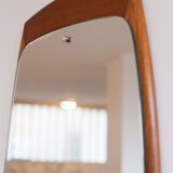 Large Scandinavian mirror oblong 40x106cm