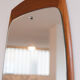 Large Scandinavian mirror oblong 40x106cm