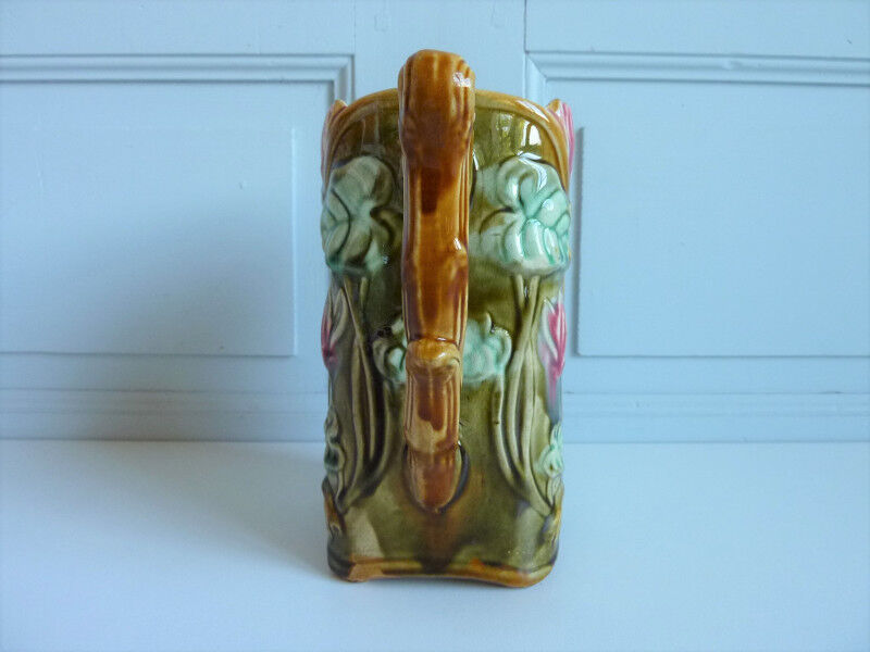 Pitcher dabbling art nouveau
