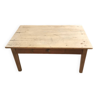 Table basse de Ferme avec tiroir