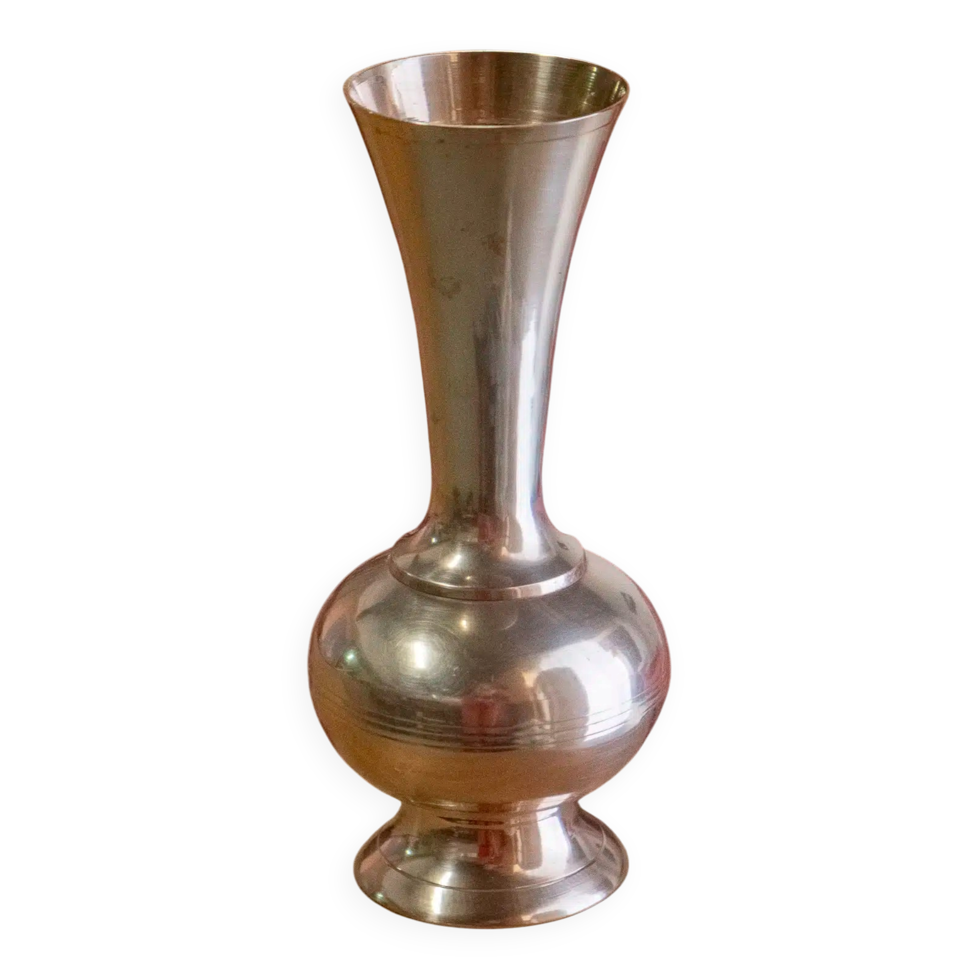 Brass vase "Madeleine"