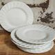 Nine fine English porcelain sweet plates