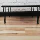 Coffee table black iron compat legs