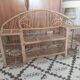 Vintage rattan shelf