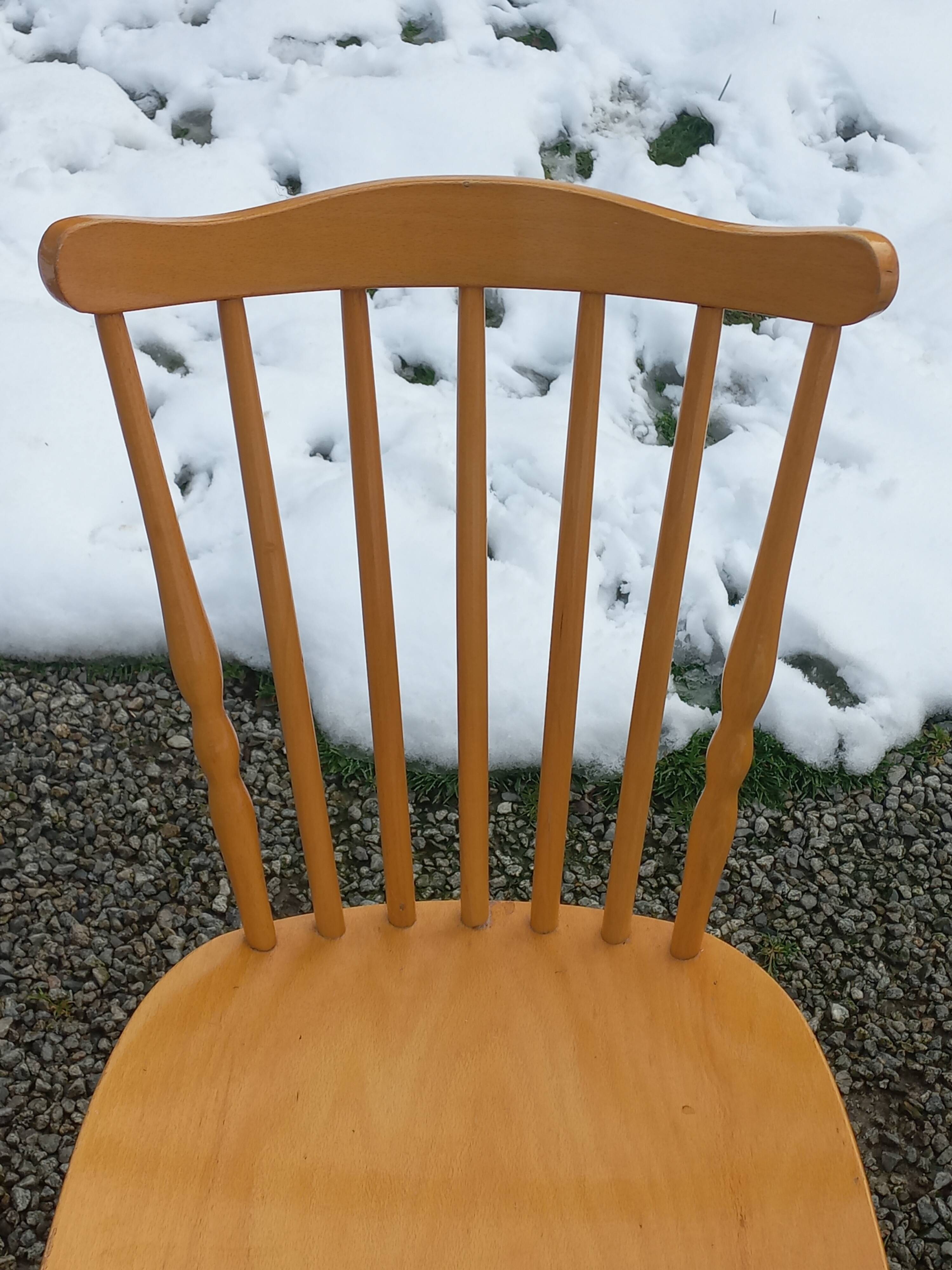 4 Baumann-branded bistro chairs