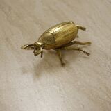 Oval coffee table in Italian design travertine from the 70s