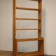 Guillerme and Chambron bookcase shelf in oak, 1960