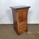 Former bedside Louis Philippe style 3 drawers a door