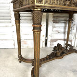 Golden Louis XVI style table