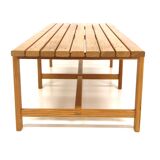 Scandinavian pine bench, Sweden, 1970